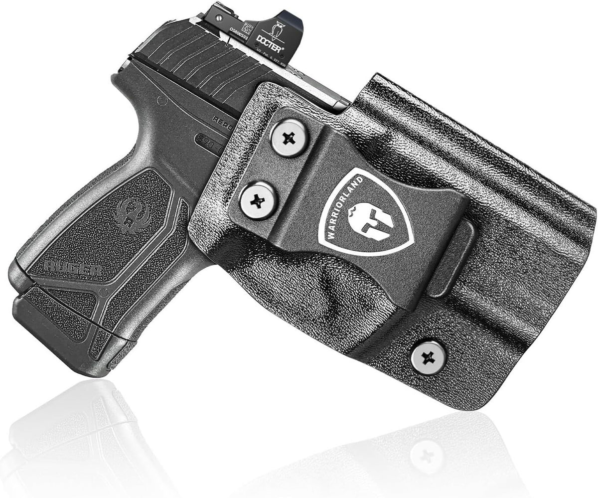 Kydex Holster for Ruger Max 9 with Optics Cut, Adjustable Retention & Cant