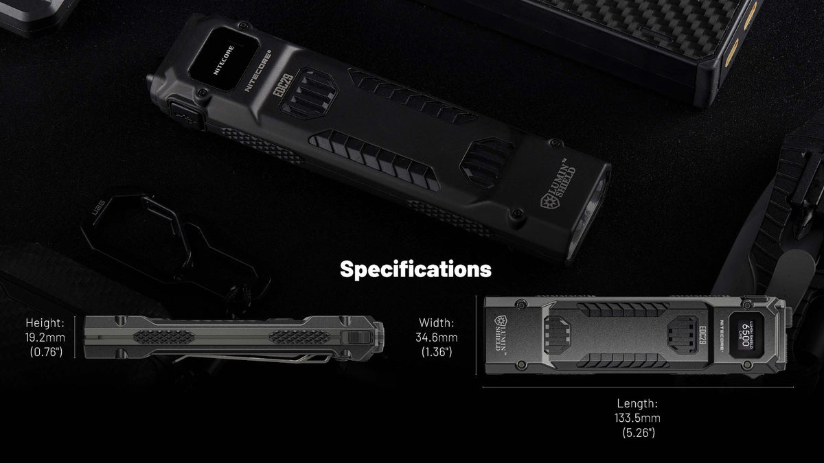 Rechargeable LED Flashlight 6500 Lumens Waterproof Portable Torch