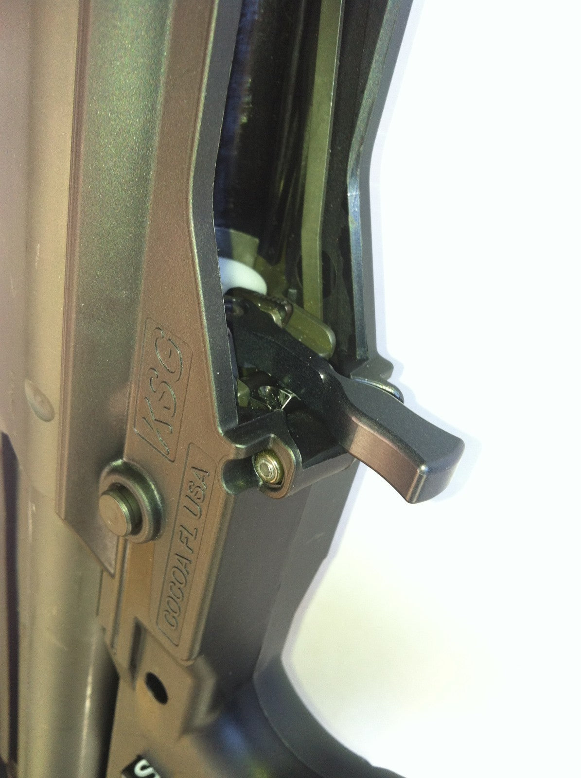 Extended Tube Selector Switch for Kel-Tec KSG & KSG-410 Shotguns - CNC Machined Aluminum