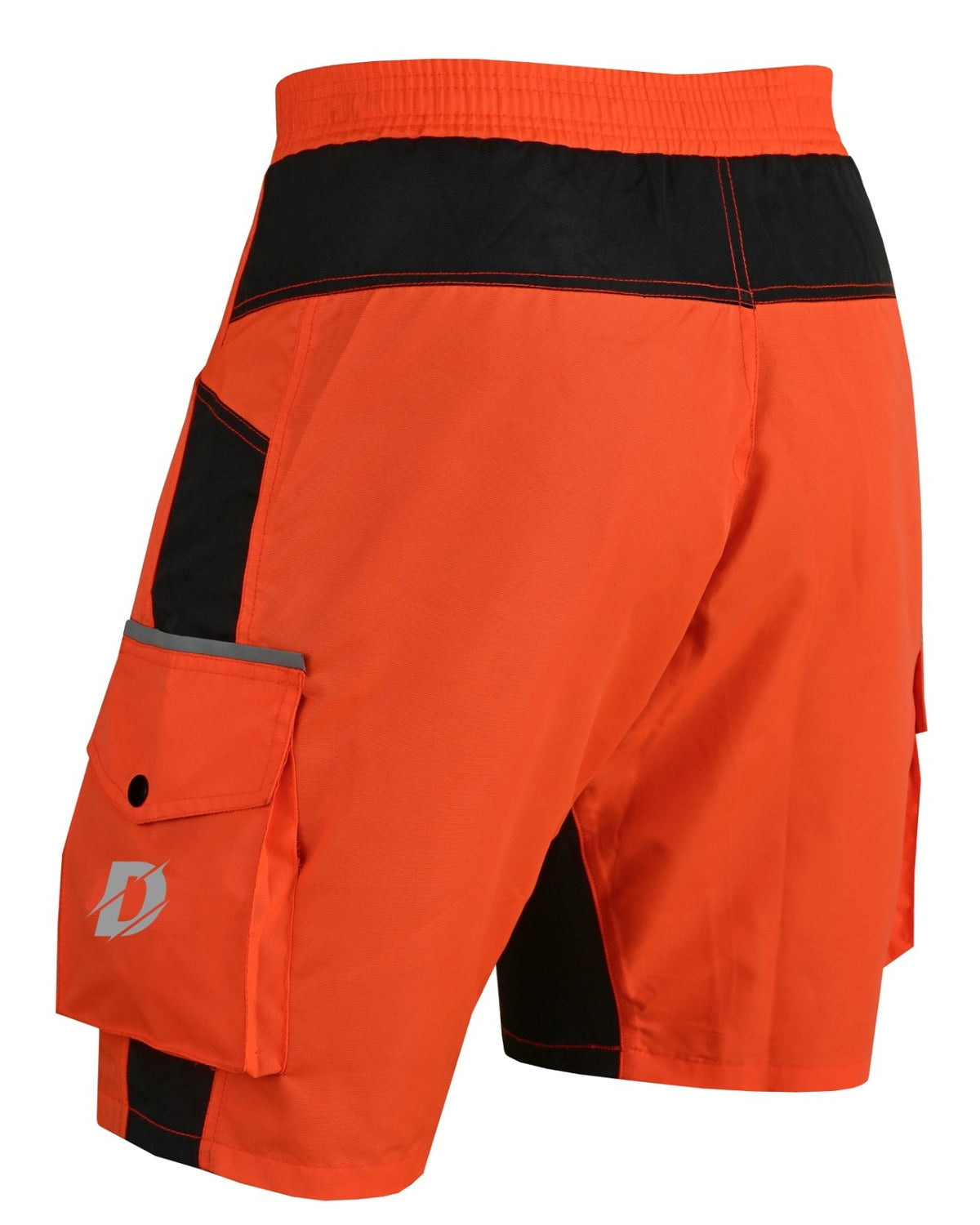 Men's MTB Cycling Shorts with Detachable Padded Liner - Off-Road Bicycle Shorts