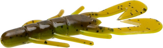 Soft Plastic Crawfish Baits 3.5 Inch Fishing Lures 12 Pack - Multiple Colors