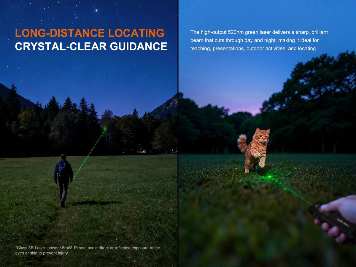 Rechargeable LED Flashlight with Laser and Multiple Modes – 1600 Lumens