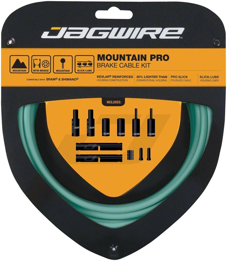 Jagwire Mountain Pro Brake Cable Kit for MTB - All Colors