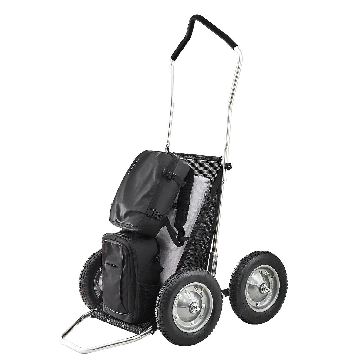 Folding Deer Game Cart with 4-Wheel Utility Dolly 500 LBS Capacity