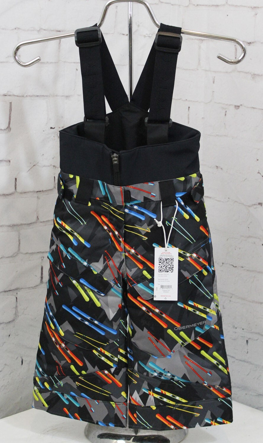 Toddler Snow Pants Insulated Waterproof Ski Wear with Reflective Details