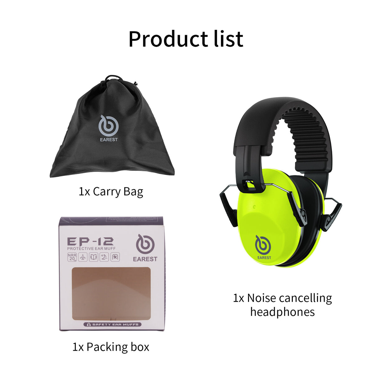Hearing Protection Ear Muffs Noise Reduction for Shooting Range