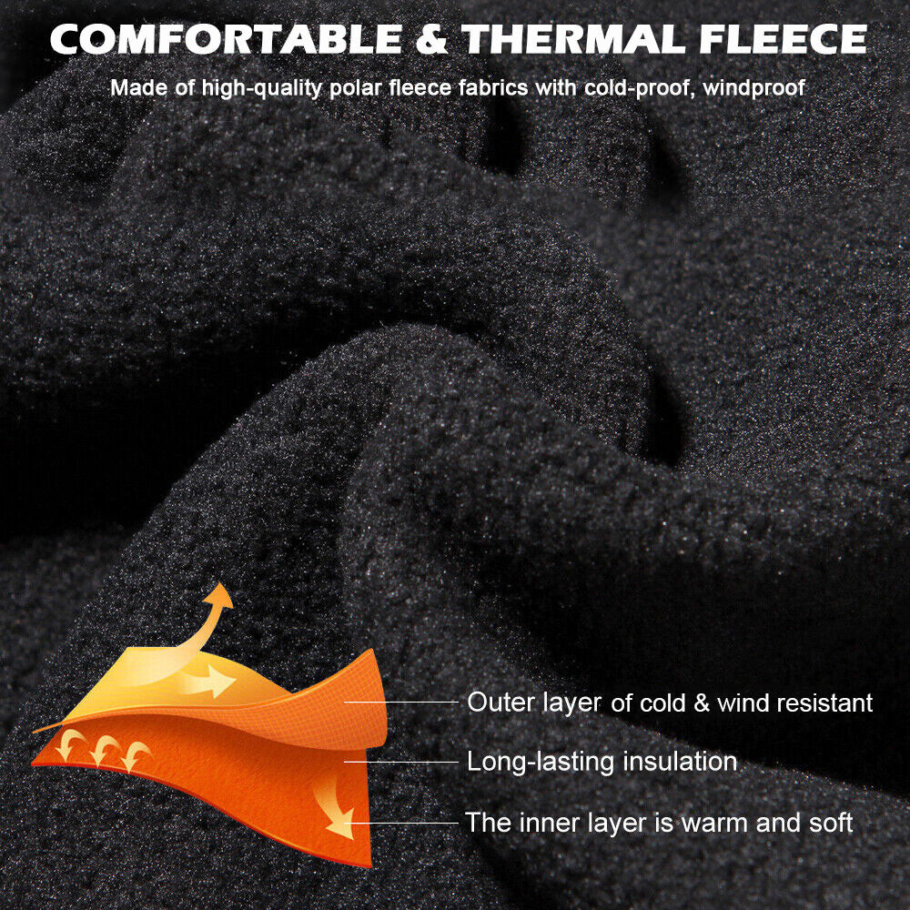 Winter Balaclava Ski Face Mask Windproof Fleece Neck Warmer for Cold Weather