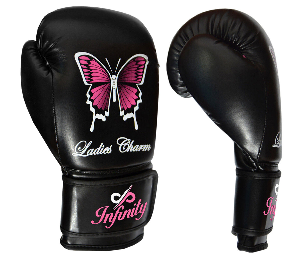 Women's Boxing Gloves MMA Training Punching Mitts Bag Gloves Muay Thai