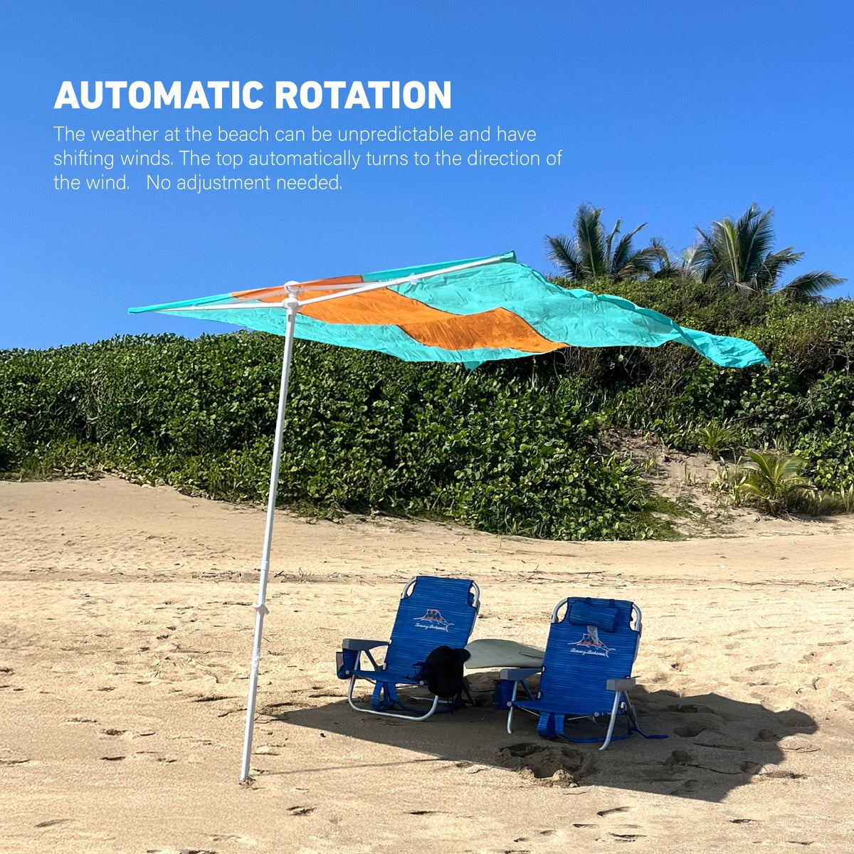 Beach Tent Canopy Shade - Easy Setup, Wind-Resistant, 1-4 People