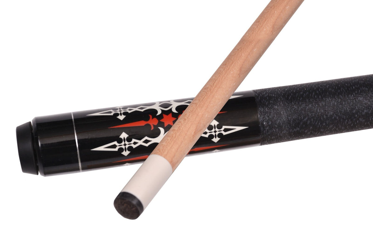 Short Maple Pool Cue Stick 48" 19 oz – Hardwood Canadian Maple, 5/16x18 Steel Joint