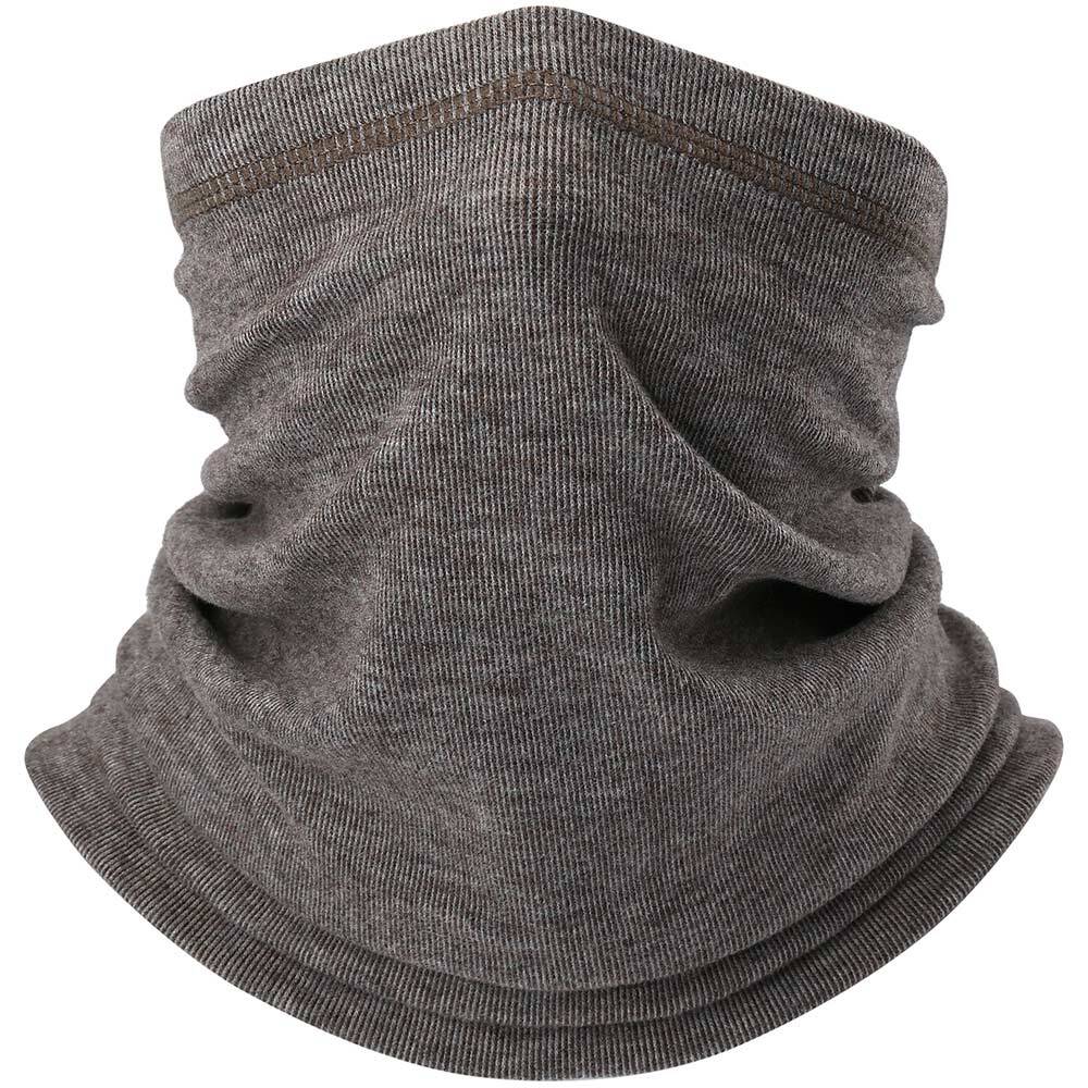 Winter Fleece Neck Gaiter Face Mask Scarf for Cold Weather Skiing Cycling