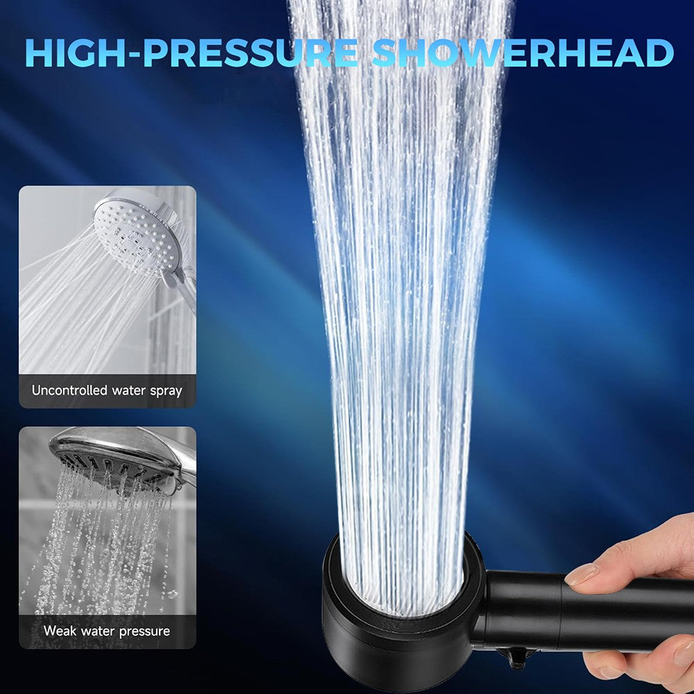Portable Shower with LCD Display 8000mAh Rechargeable 5 Pressure Levels