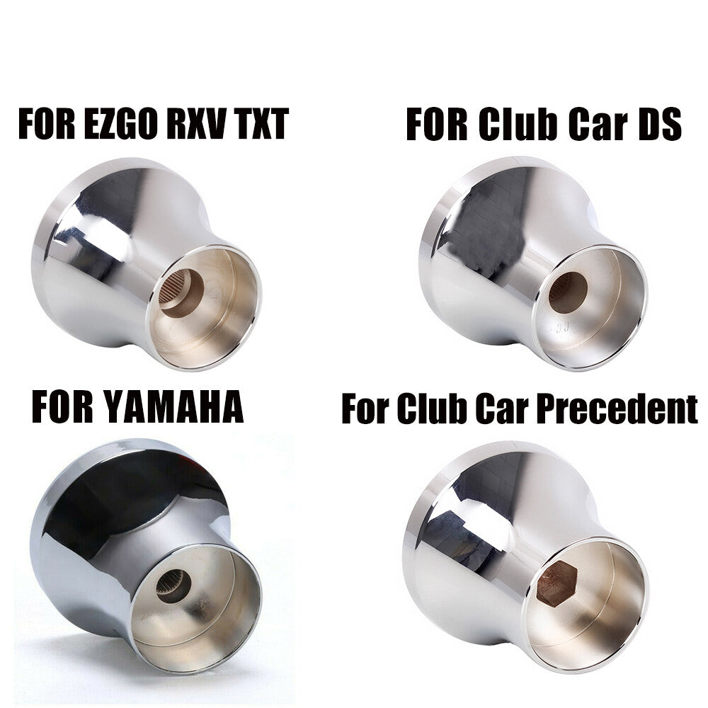 Golf Cart Steering Wheel Adapter for EZGO Club Car Yamaha, 13-Inch Fitment