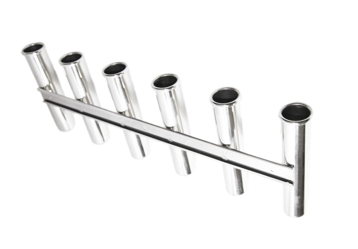 Wall-Mounted Marine Fishing Rod Holder Rack for Yacht & Boat - Heavy Duty Stainless Steel