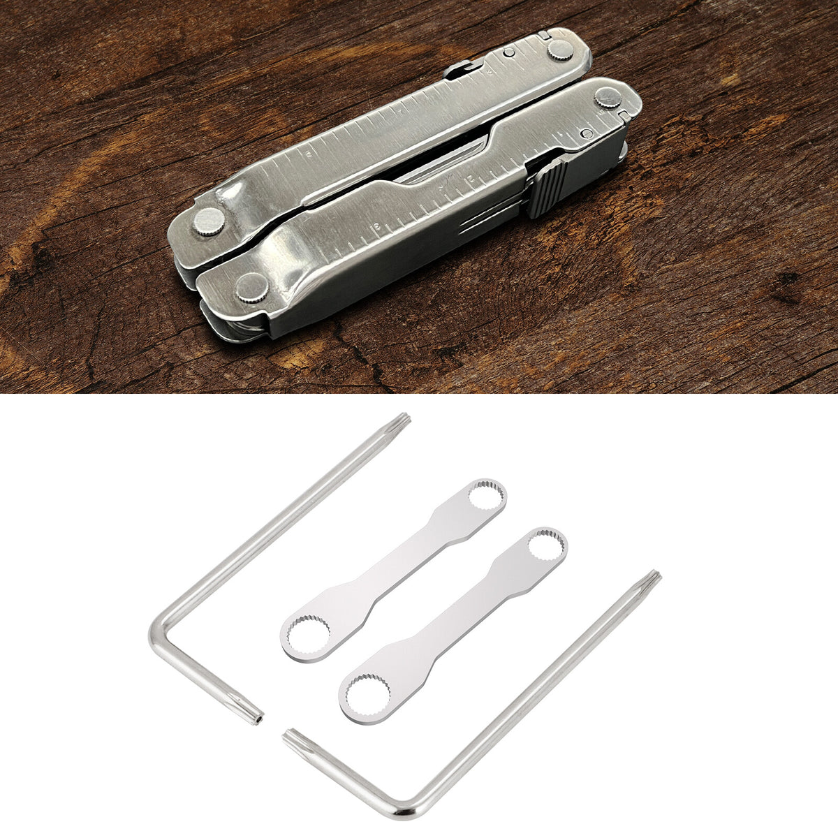 Stainless Steel Multi-Tool Wrench Set for Leatherman Tools - 4 Pieces