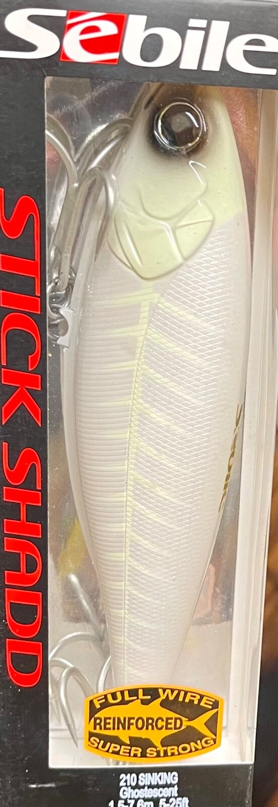 Heavy Duty Sinking Gliding Fishing Lure - 8.25 Inch, 7.38 Oz Saltwater Bait