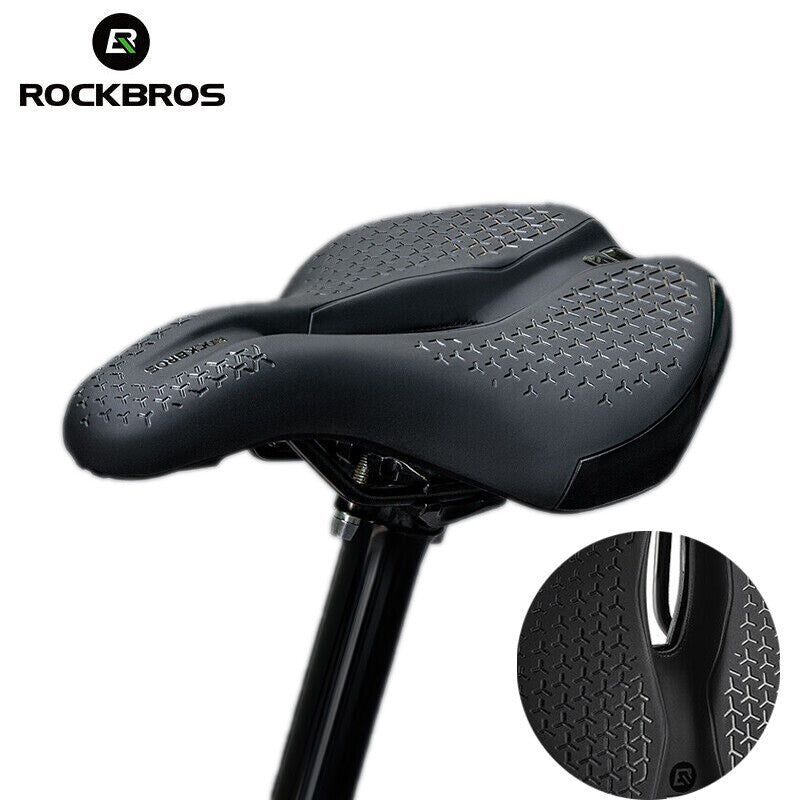 Gel Bicycle Saddle Seat Cushion Comfortable Soft Shockproof Bike Seat