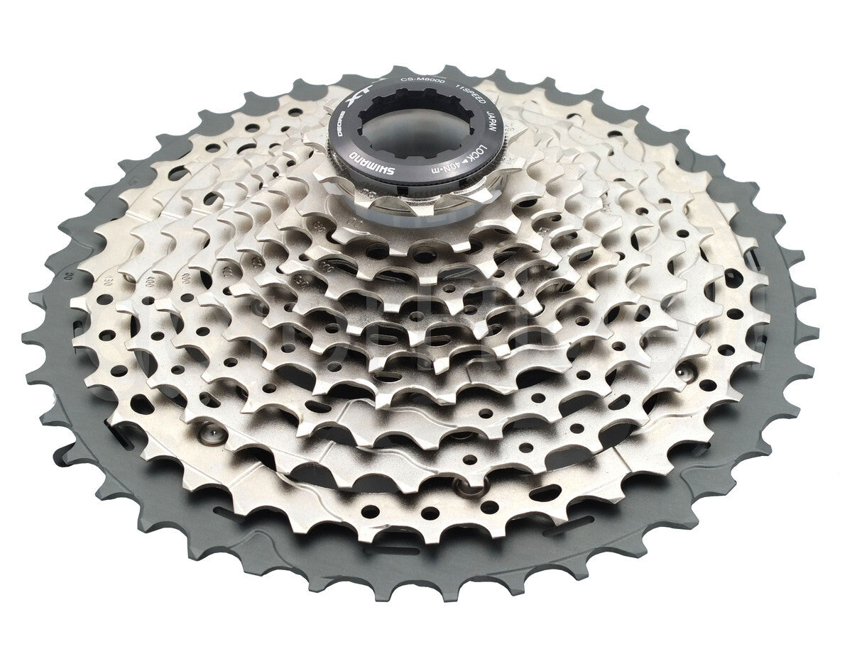 Shimano XT 11-Speed MTB Cassette 11-42T - Durable Mountain Bike Gear
