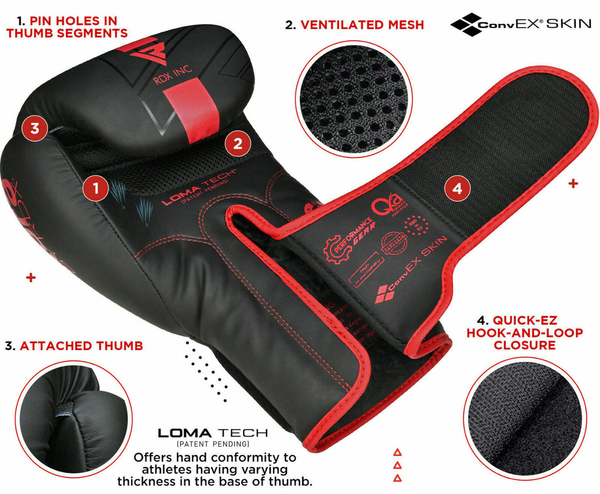 Kids Boxing Gloves Focus Pads for Kickboxing Muay Thai Training - RDX