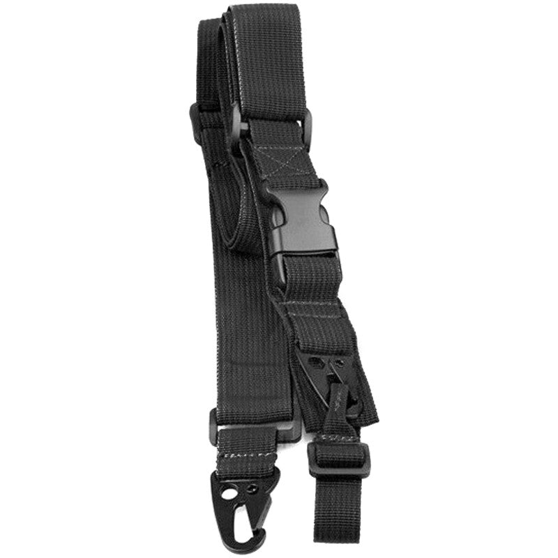 3 Point Rifle Sling with Quick Detach Mount - Adjustable Tactical Weapon Strap