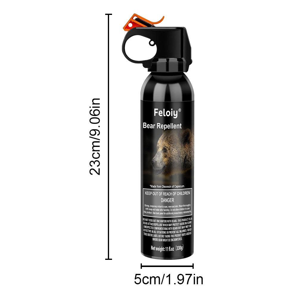 Bear Spray 11oz with Free 1/2oz – Powerful Animal Deterrent