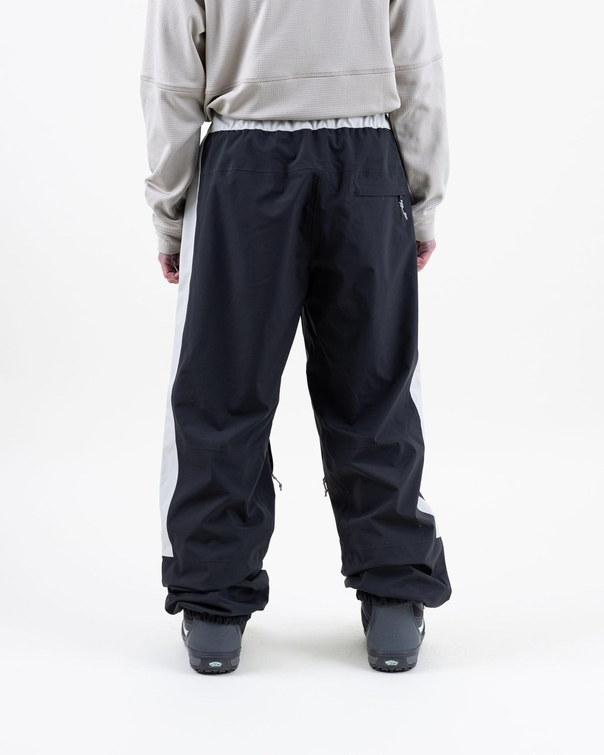 Unisex Snow Pants with Recycled 20K/20K Waterproof Breathable Fabric - Baggy Fit