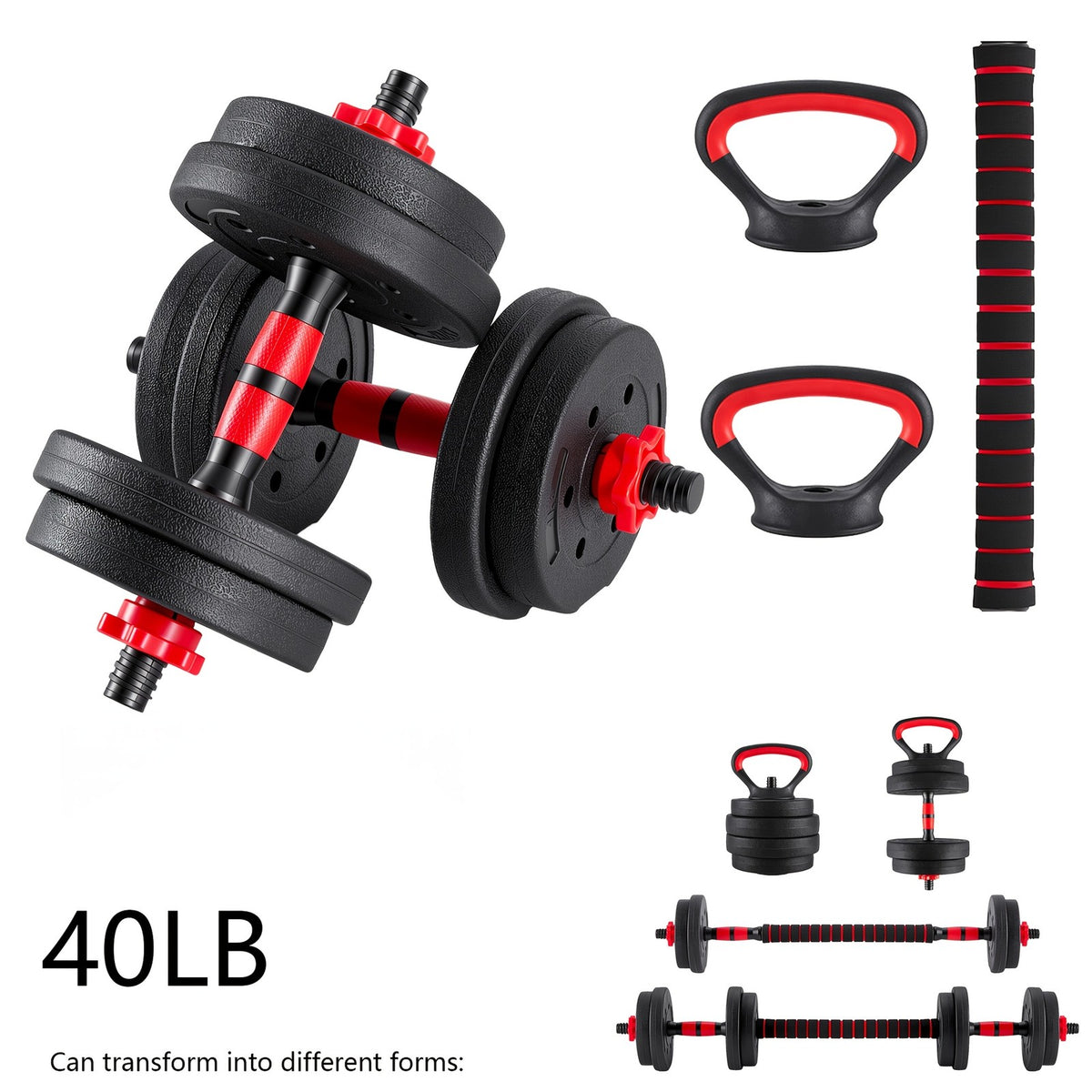 Adjustable Dumbbell Set Multiple Weights for Strength Training