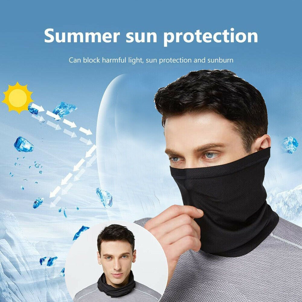 UV Protection Cooling Neck Gaiter Face Mask Cover Scarf for Men Women