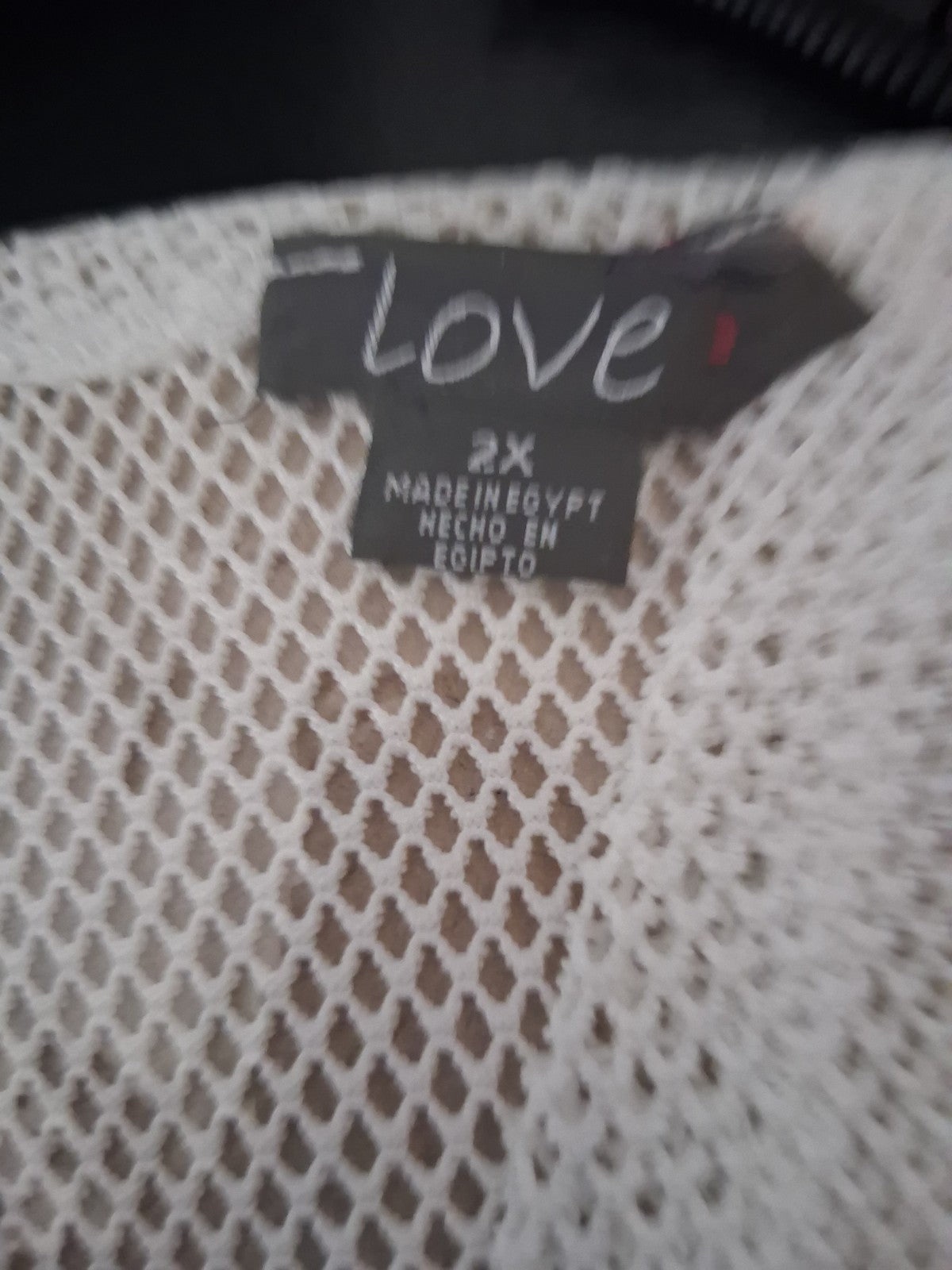 Fishnet Beach Cover Up Robe White 2X for Swimwear & Poolside Lounge