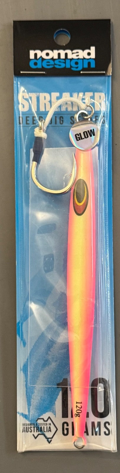 High-Pitch Fast-Sinking Fishing Jig for Pelagic Species - Multiple Colors