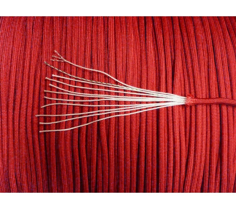 Mil-Spec 750 lbs Parachute Cord Nylon 100 ft with Military Certification