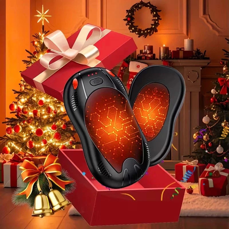 Rechargeable Hand Warmers 10000mAh Portable Electric Hand Heaters 2-Pack