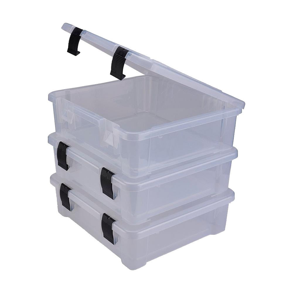 Plano ProLatch Stowaway Utility Box 3-Pack for Tackle and Storage