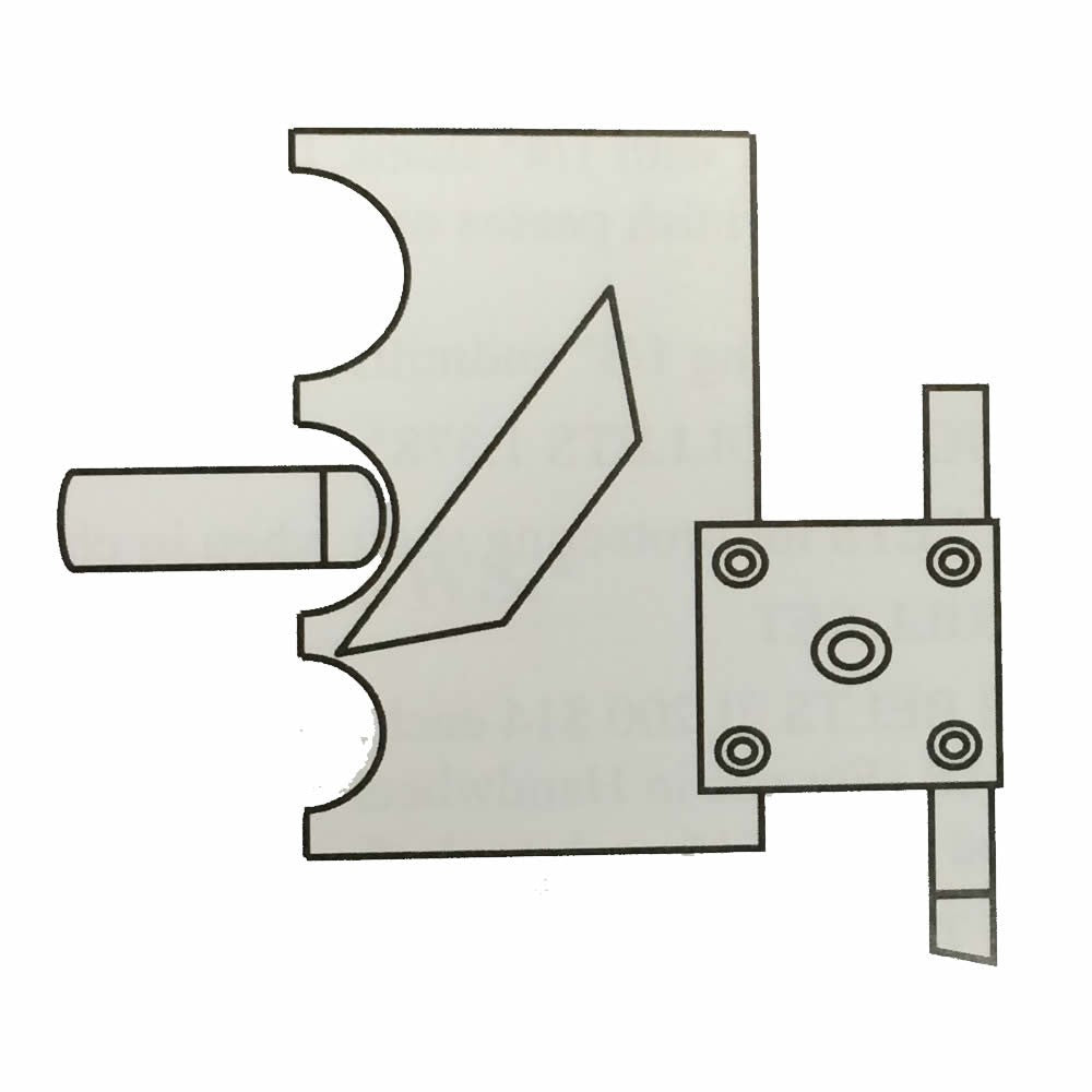 Tip Shaping Guide & Blade Rest for Utility Knives