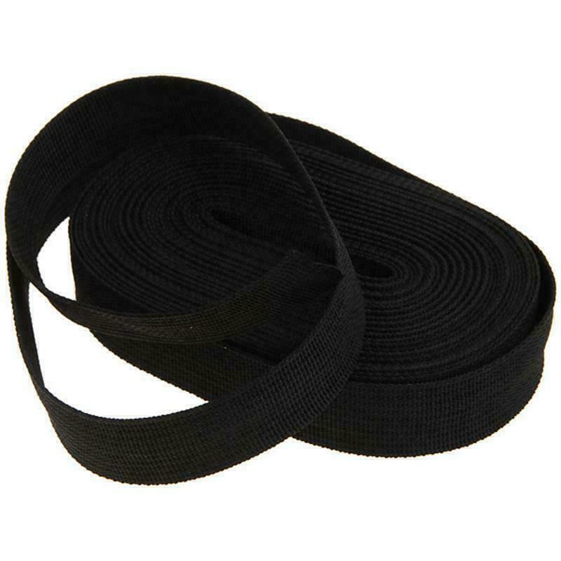Heavy Duty Nylon Webbing Strap 1 Inch Wide 10 Yards for Bags Outdoor DIY