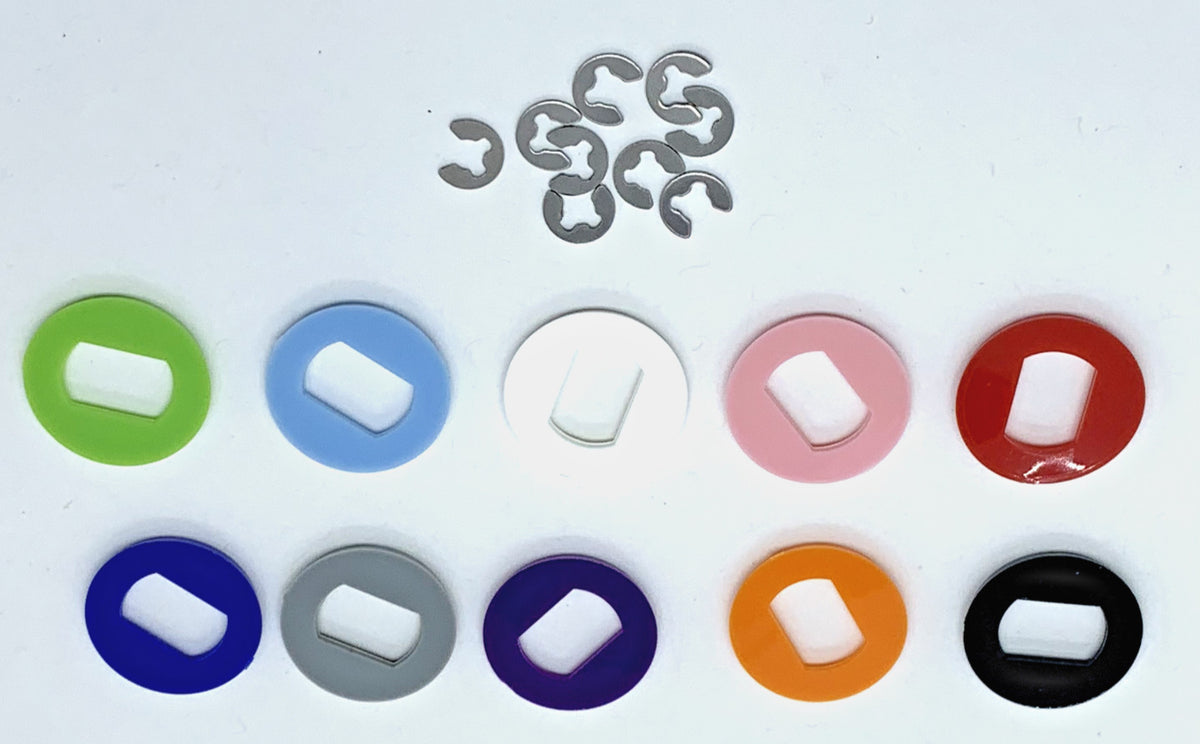 Fishing Reel Drag Nylon Washer and Clip for Newell Series Reels