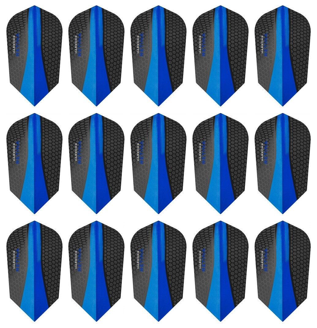 Dart Flights 5 Sets Retina 100 Micron Slim Blue