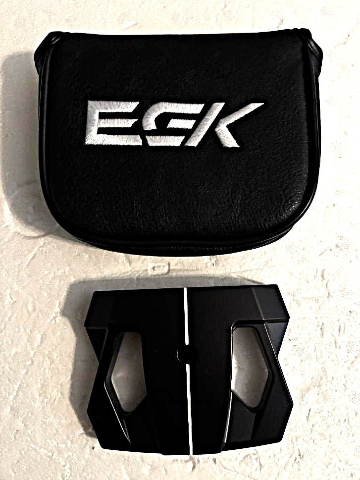 Left Hand Golf Putter Head - Balanced CNC Face & 400g Aluminum Head
