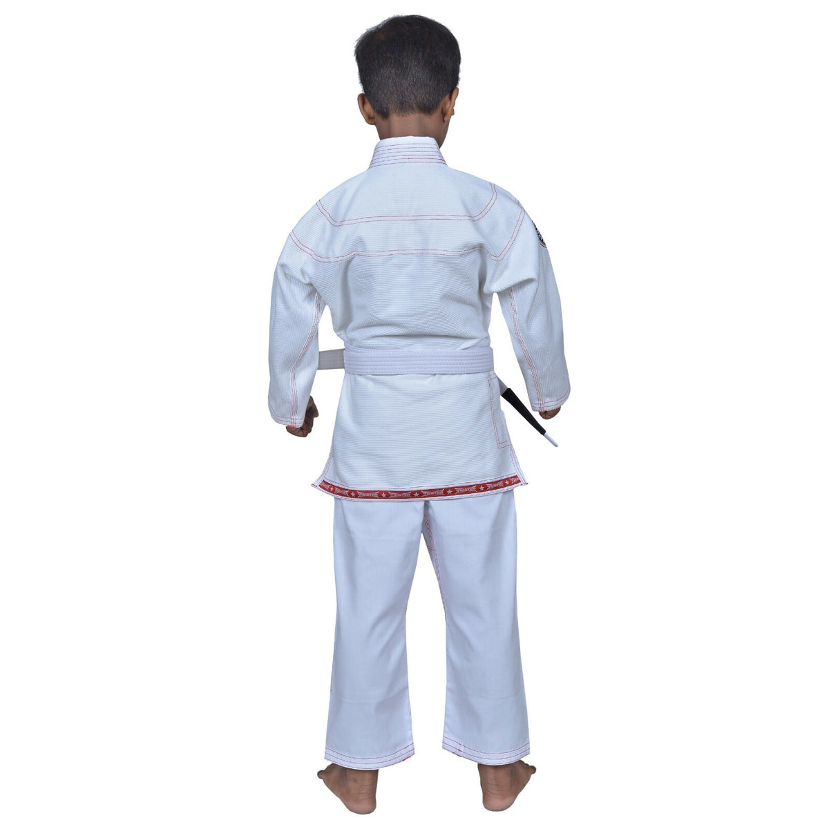 Kids Jiu Jitsu Gi Ultra Light Youth Martial Arts Uniform with Free Bag & Belt