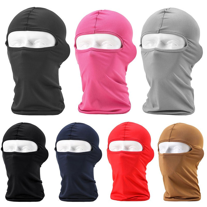 Full Face Mask Balaclava UV Protection Hood for Motorcycle Cycling Running