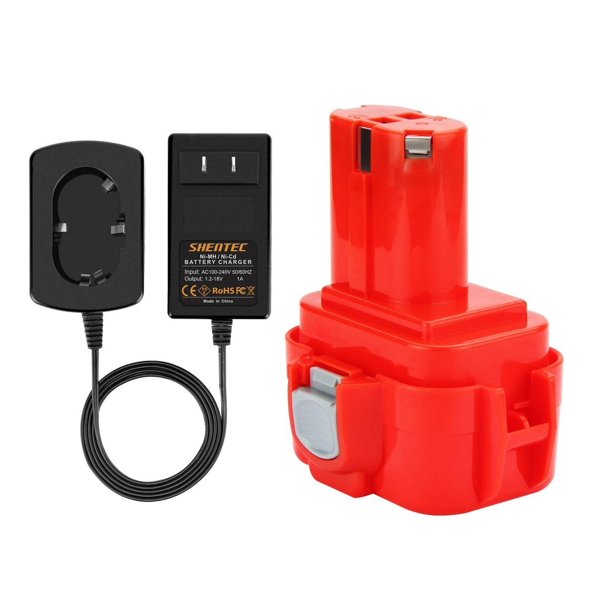 9.6V 3.0Ah NiMH Power Tool Battery Kit for Makita PA09 9120 9134