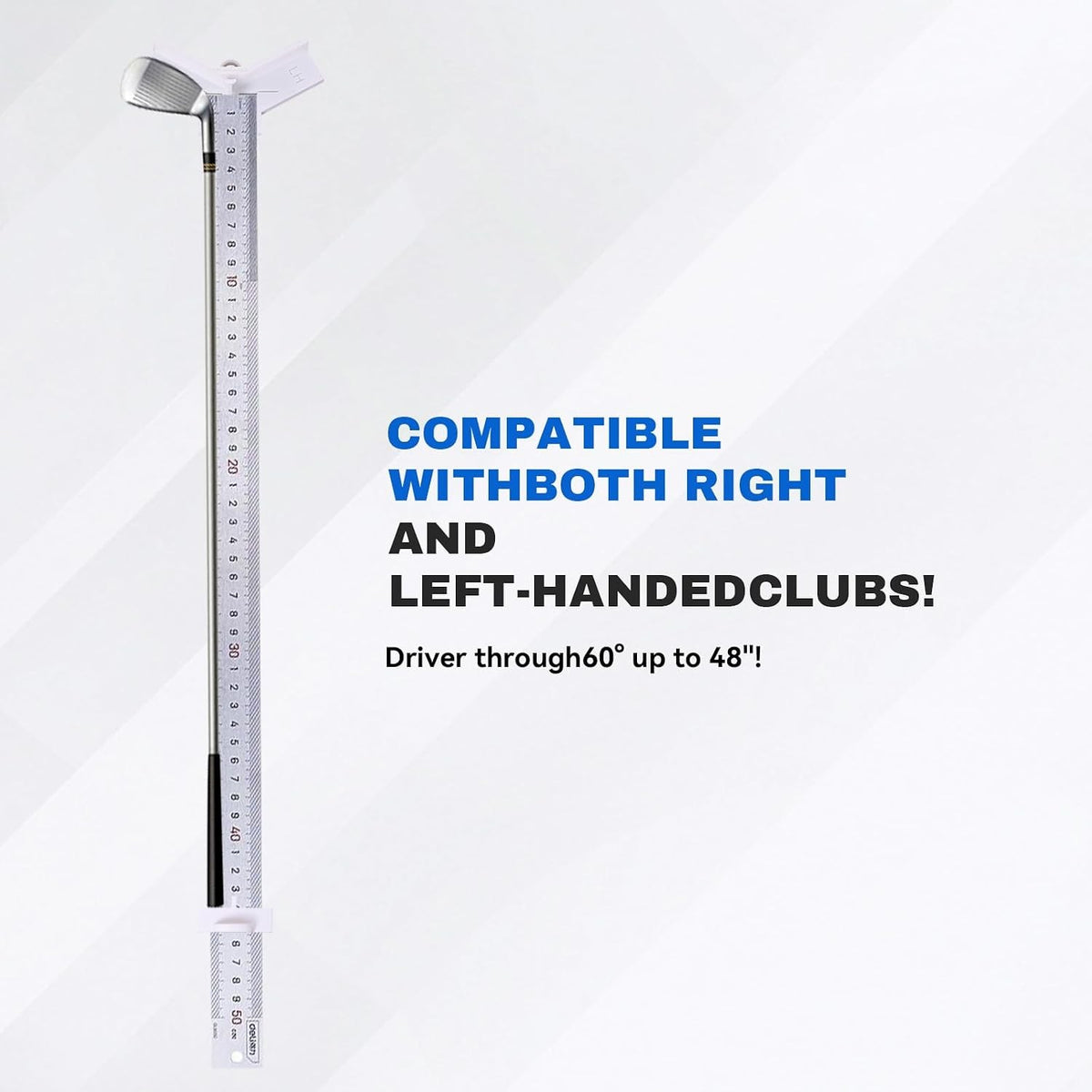 Golf Club Ruler - Length Measurement & Swing Weight Fitting Tool