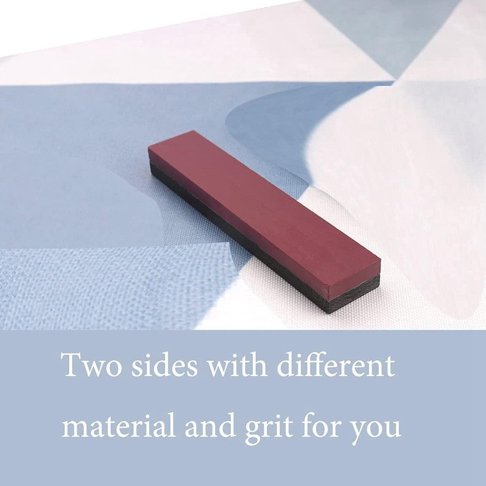 Dual Grit Pocket Sharpening Stone 800/3000 Fine Whetstone for Knives & Tools