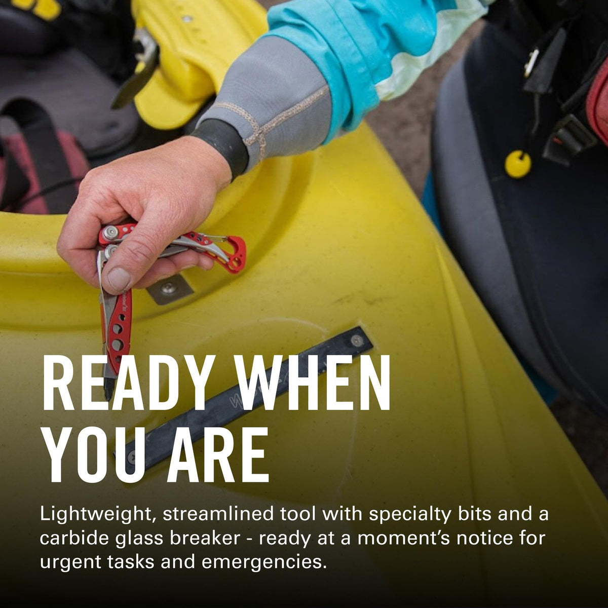 Multitool with Serrated Knife & Glass Breaker for Emergency Response