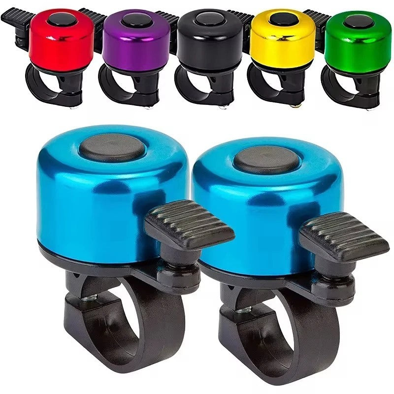 Aluminum Bicycle Bell with Handlebar Mount for All Bikes and Kids
