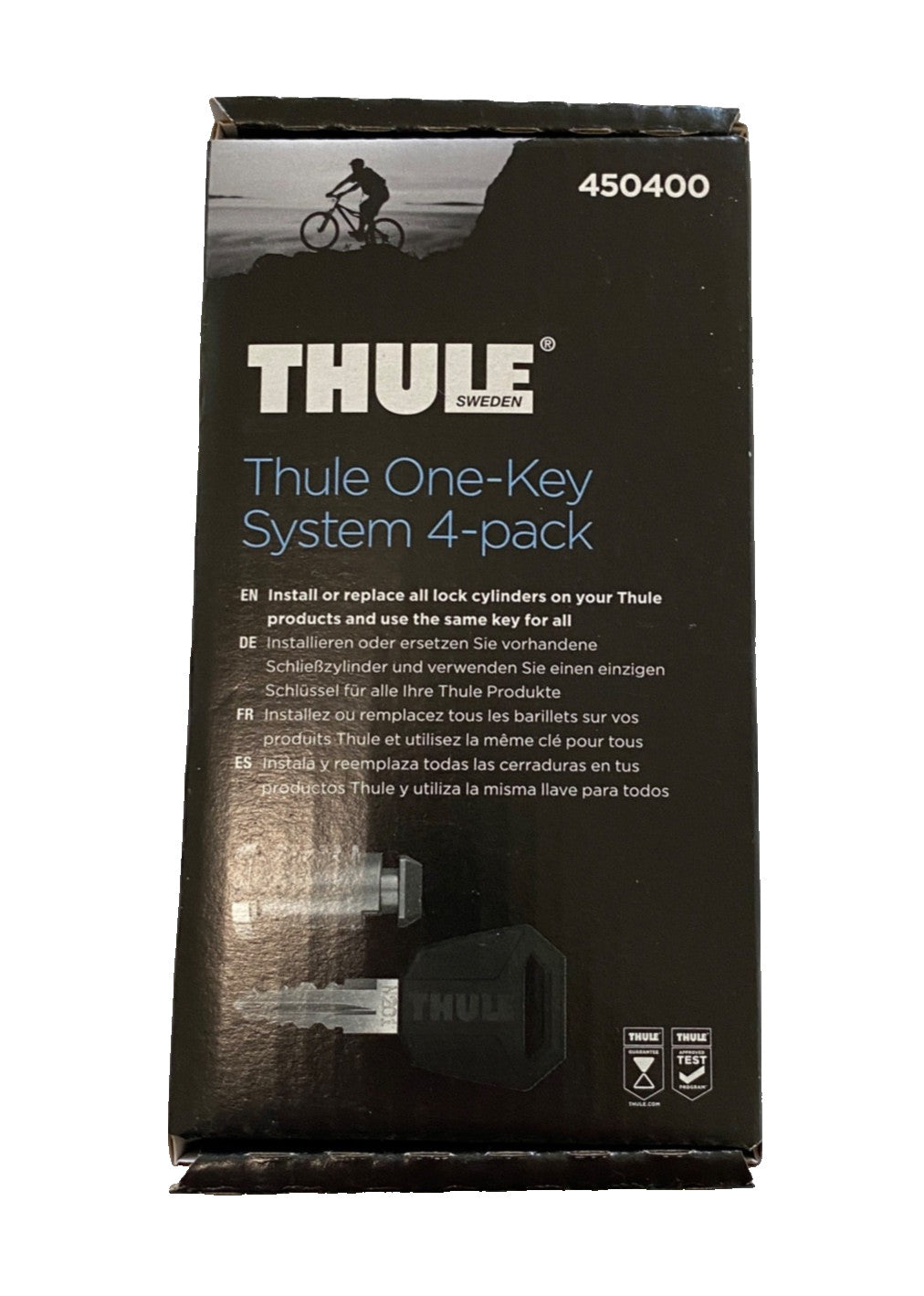 Thule One-Key System Lock Cylinders 4-Pack - Security Locking System