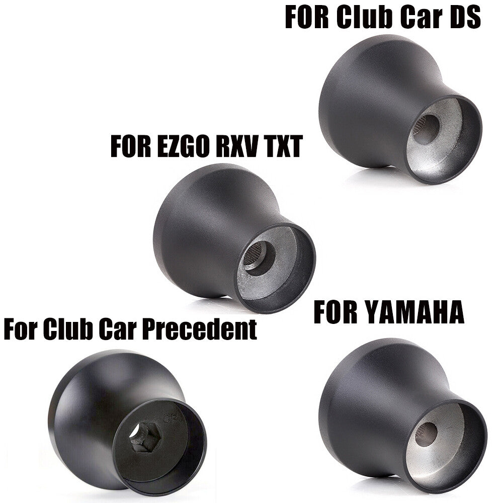 13-Inch Golf Cart Steering Wheel & Hub Adapter for EZGO Yamaha Club Car