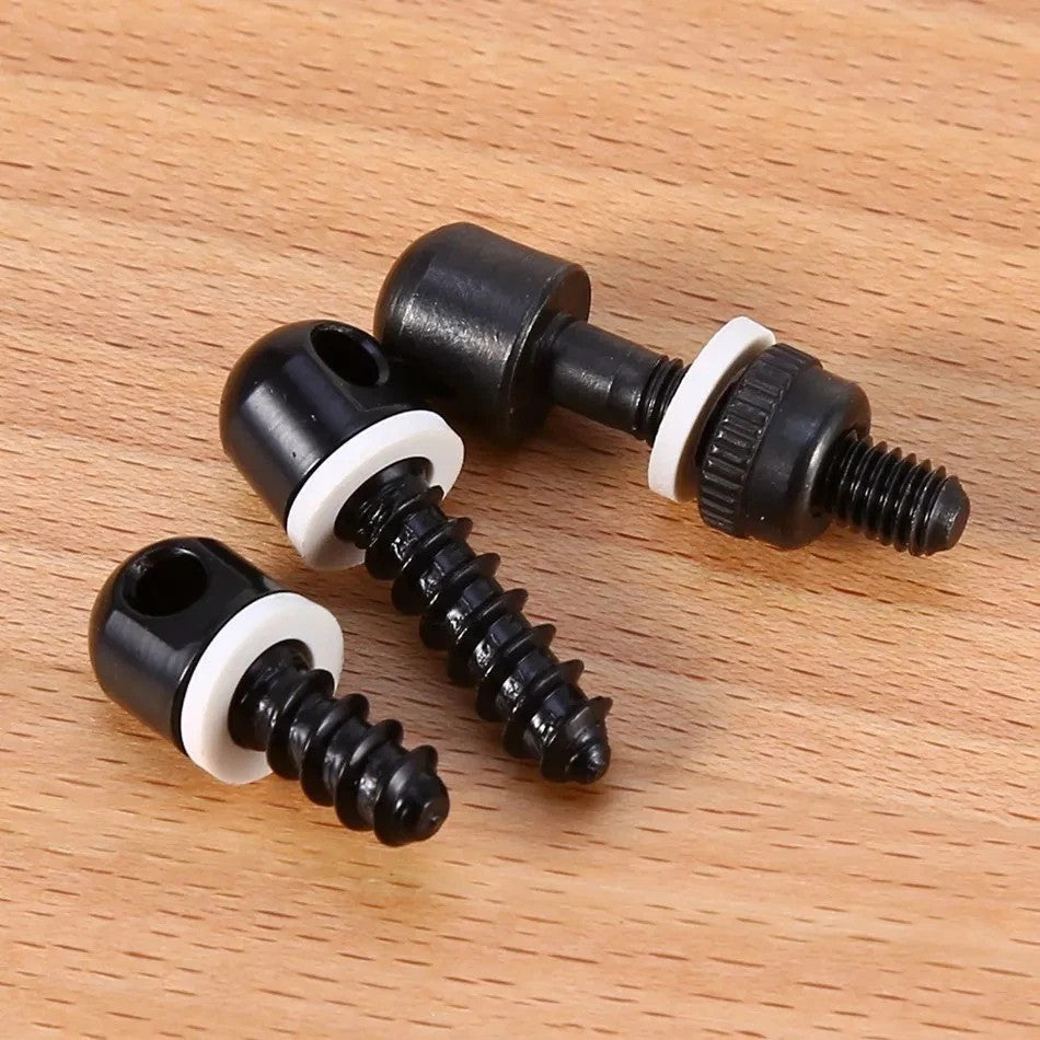 Wood Bolt Sling Swivel Studs Set for Rifle or Shotgun Mounting - 3 Pieces