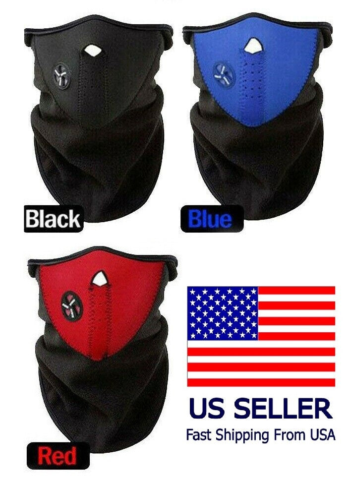 Neoprene Face Mask for Skiing Snowboarding Motorcycle Cycling - Thermal