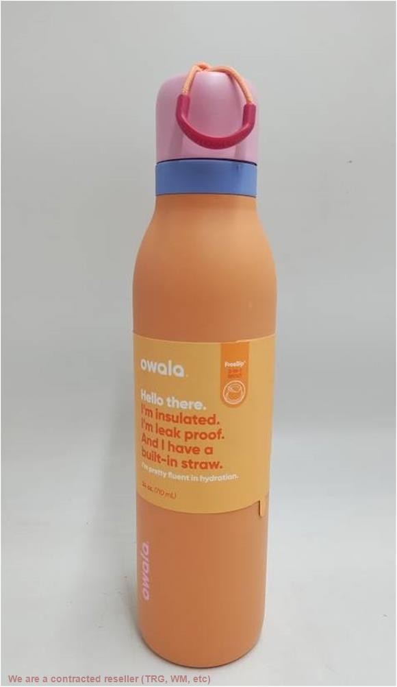 24oz Insulated Water Bottle with Twist Lid and Carry Loop - Cold & Hot Drinks